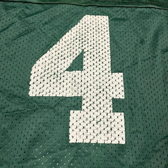 Champion Green Bay Packers Brett Favre #4 Youth Large 14-16 NFL Jersey - Picture 12 of 16